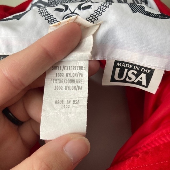 Nils | Vintage Nylon Oversized Retro Y2K Ski Jacket - Picture 8 of 9